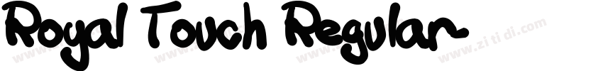 Royal Touch Regular字体转换
